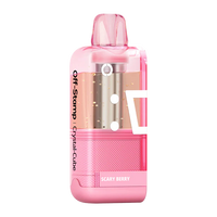 Scary Berry Off Stamp Crystal Cube 35K Pod Scary Berry Disposable Vape - Black Coral