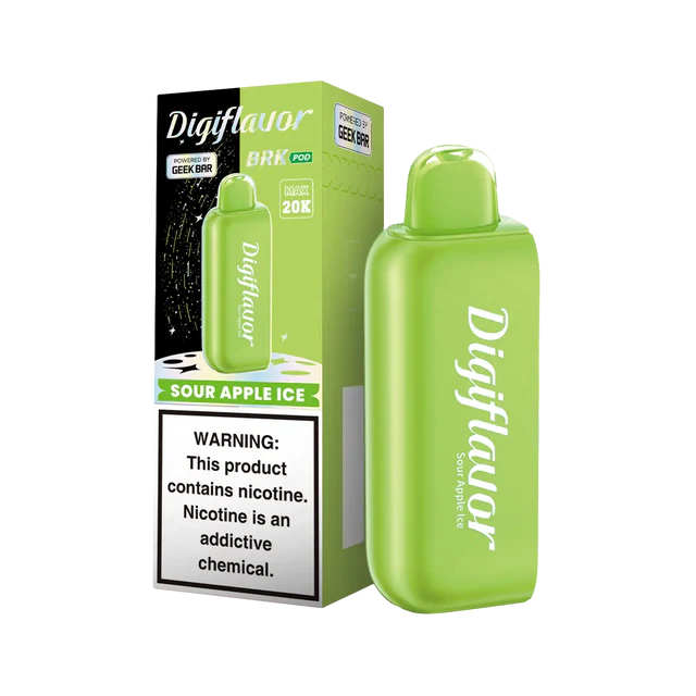 Sour Apple Ice Digiflavor BRK 20K Pod