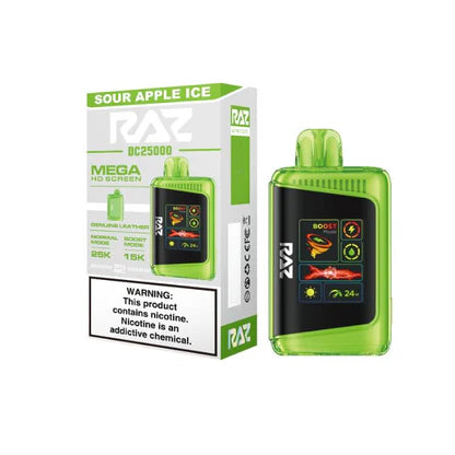 Sour Apple Ice RAZ DC25000 - Black Coral