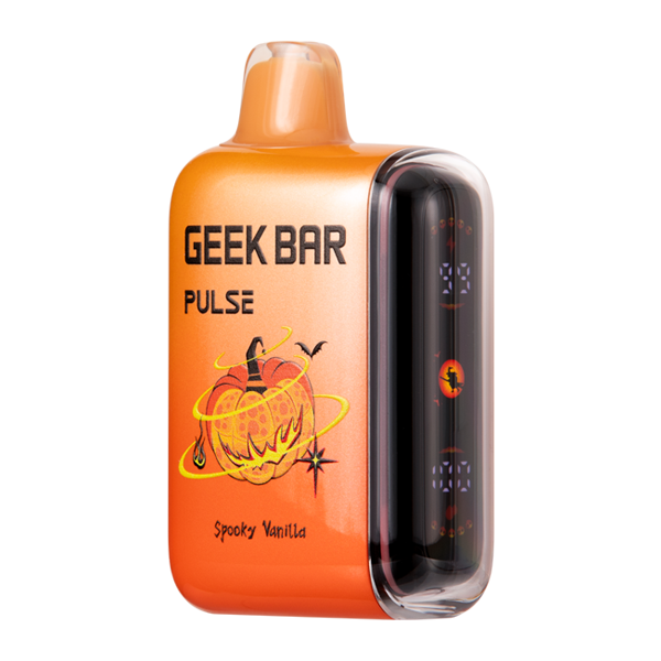 Spooky Vanilla (Halloween Edition) Geek Bar Pulse 15000 - Black Coral