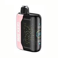 Strawberry B-Pop (Zero Nicotine) Geek Bar Pulse X 25000 - Black Coral