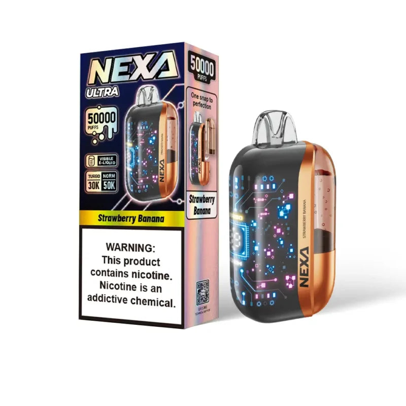 Strawberry Banana Nexa Ultra 50000 - Black Coral