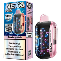 Nexa Ultra 50000 Strawberry Colada Disposable Vape - Black Coral 