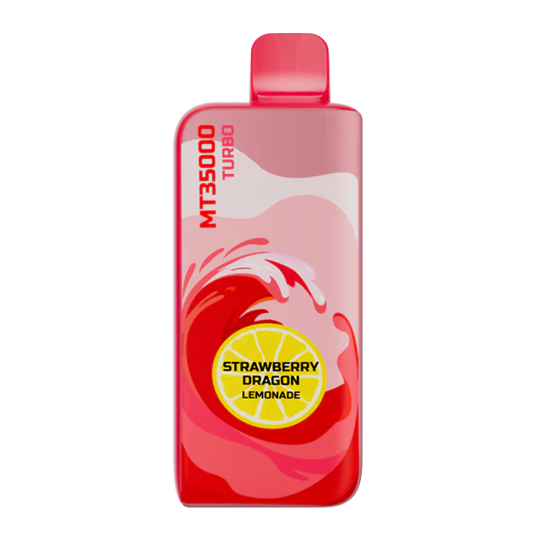 Strawberry Dragon Lemonade Lost Mary MT35000 Turbo - Black Coral