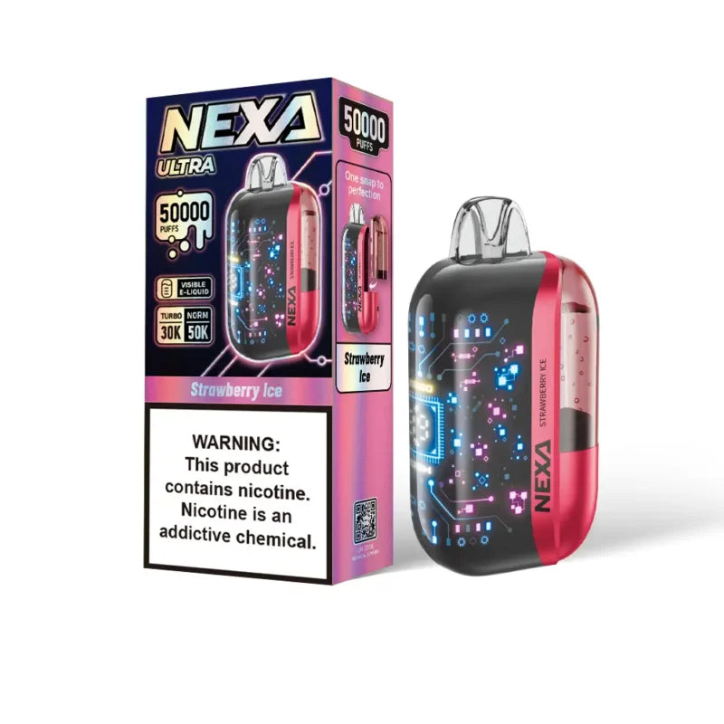 Strawberry Ice Nexa Ultra 50000 - Black Coral