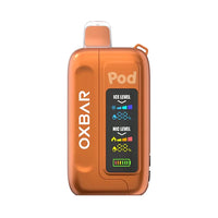 Strawberry Orange Pop Oxbar Ice-Nic Control 35K - Black Coral