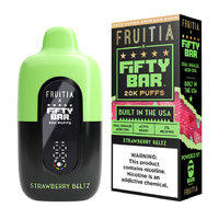 Strawberry Beltz Fruitia x Fifty Bar 20K - Black Coral