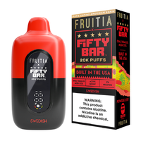 Swedish Fruitia x Fifty Bar 20K - Black Coral
