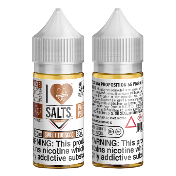 I Love Salts Sweet Tobacco - 30ml - Black Coral