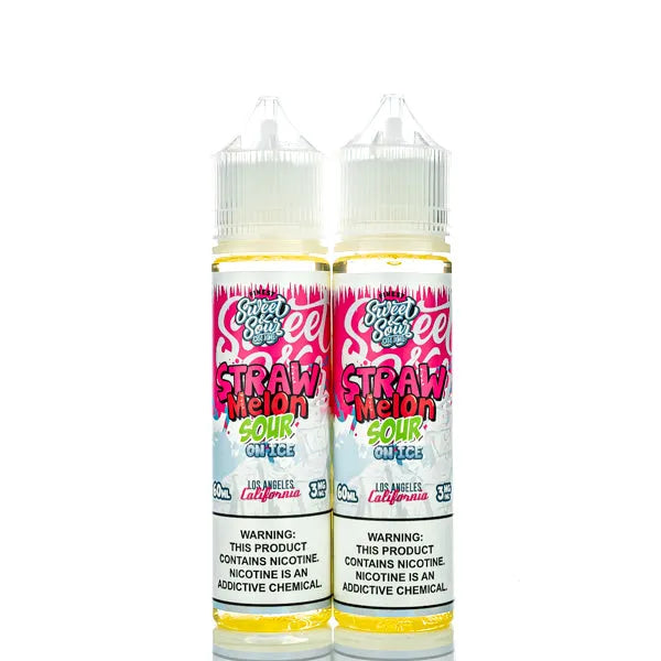 The Finest E-Liquid - Sweet & Sour - Strawmelon Sour ICE - 120ml - Black Coral