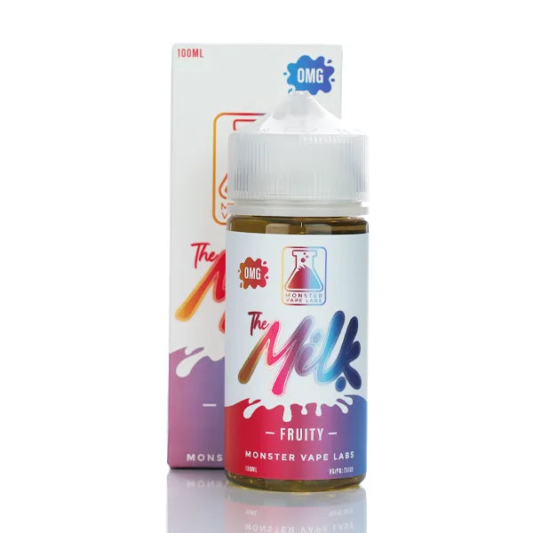 The Milk E-Liquid - No Nicotine Vape Juice - 100ml - Black Coral