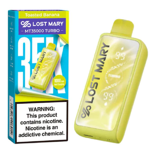 Toasted Banana Lost Mary MT35000 Turbo - Black Coral