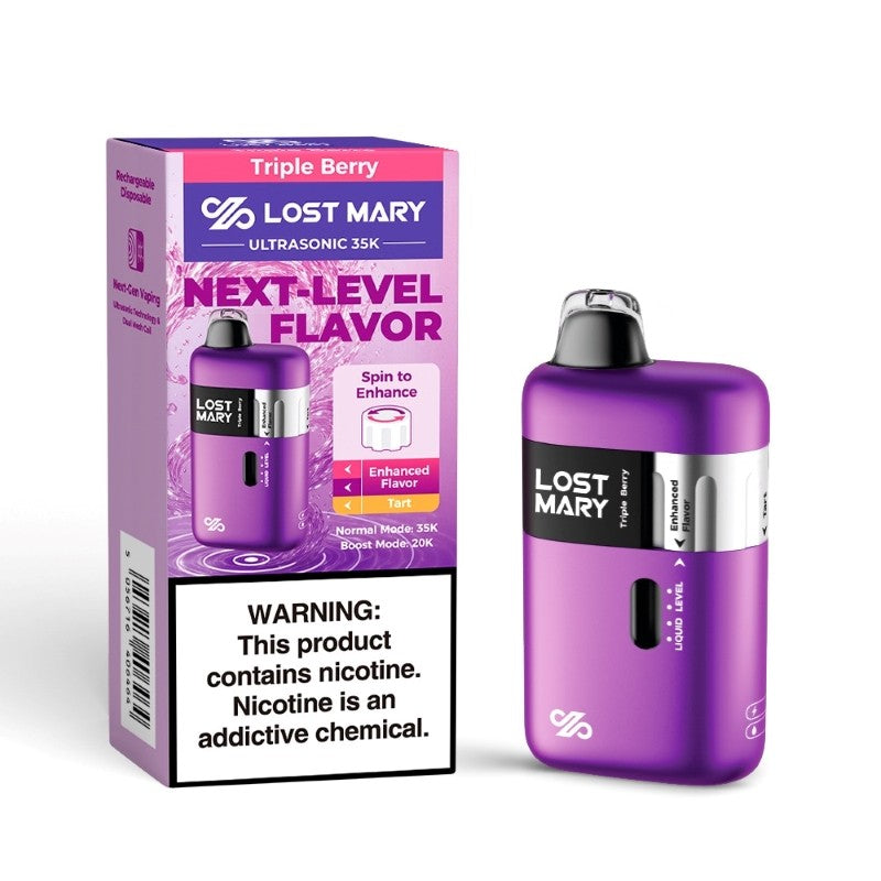 Triple Berry Lost Mary Ultrasonic 35K - Black Coral