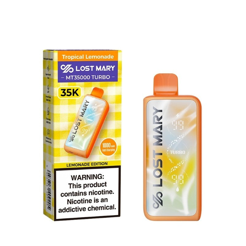 Tropical Lemonade Lost Mary MT35000 Turbo - Black Coral