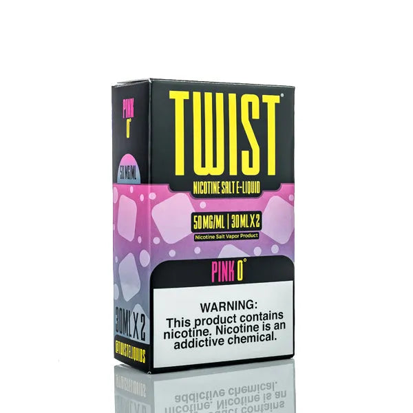 TWIST Salt E Liquid - Pink 0°- 60ml - Black Coral