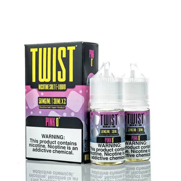 TWIST Salt E Liquid - Pink 0°- 60ml - Black Coral