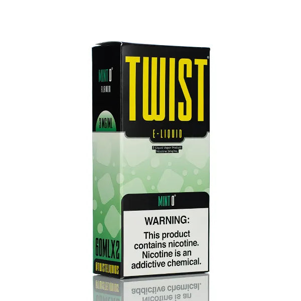 Twist E-Liquids - Mint 0° - 120ml - Black Coral