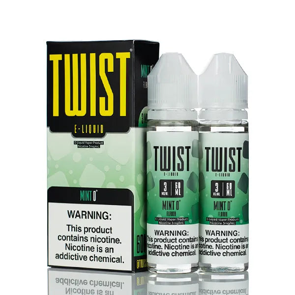 Twist E-Liquids - Mint 0° - 120ml - Black Coral