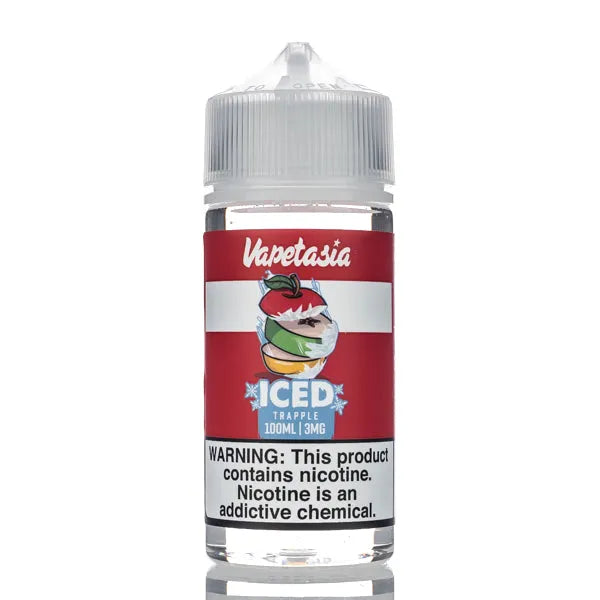 Vapetasia - ICED Trapple - 100ml - Black Coral