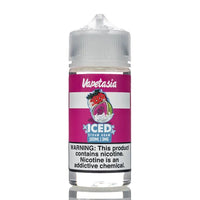 Vapetasia - ICED Straw Guaw - 100ml - Black Coral