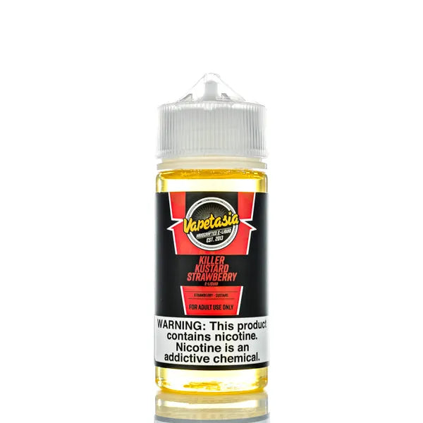 Vapetasia - Killer Kustard Strawberry - 100ml - Black Coral