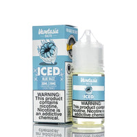 Vapetasia E-Juice Salts - ICED Blue Razz - 30ml - Black Coral