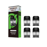 XROS Pods by Vaporesso 4 Pack - Black Coral
