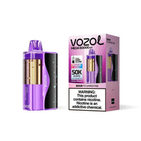 Vozol Mega 50K Sour Fcuking Fab Disposable Vape - Black Coral