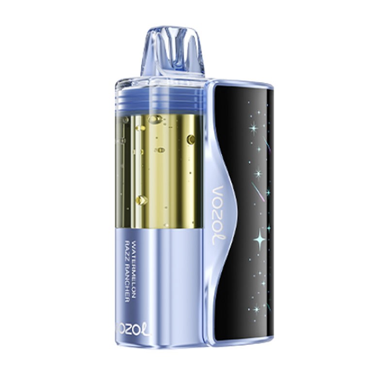 Vozol Mega 50K Watermelon Razz Rancher Disposable Vape - Black Coral