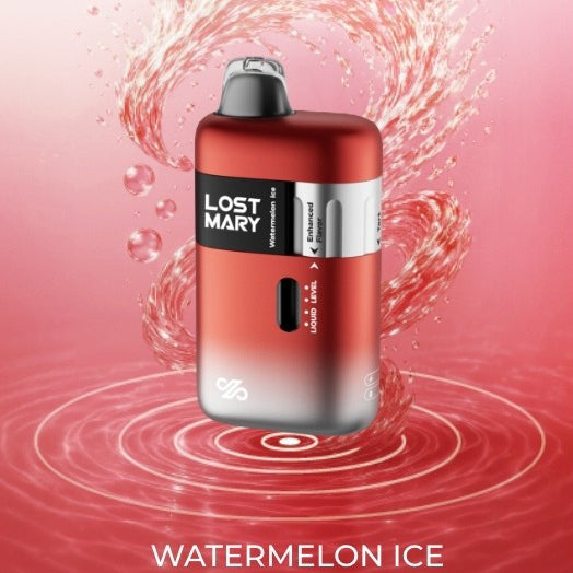 Lost Mary Ultrasonic 35K Watermelon Ice Disposable Vape - Black Coral