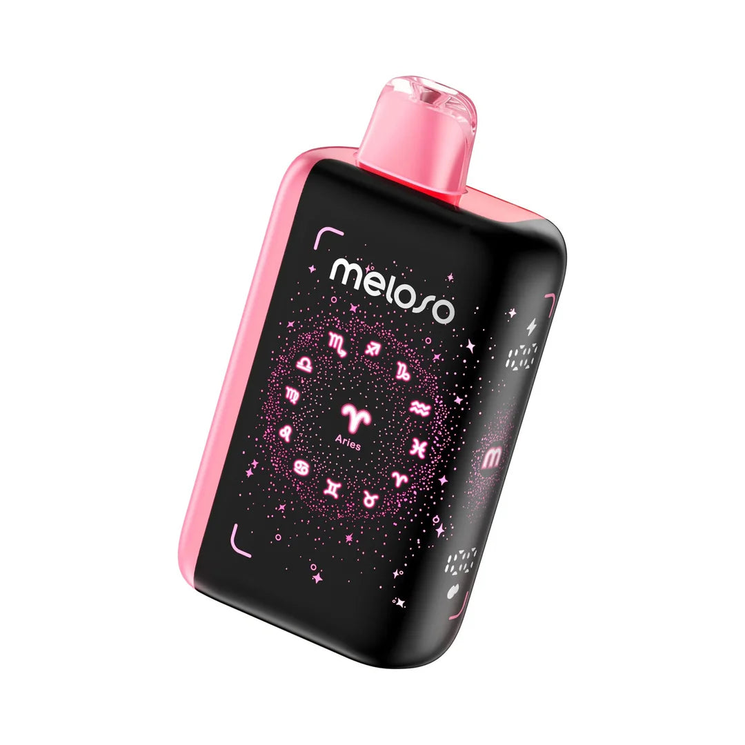 Meloso 30000 Watermelon Ice  Disposable Vape - Black Coral