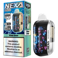 Nexa Ultra 50000 Winter Green Disposable Vape - Black  Coral 
