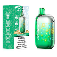 Foger Bit 35K Wintergreen Disposable Vape - Black Coral