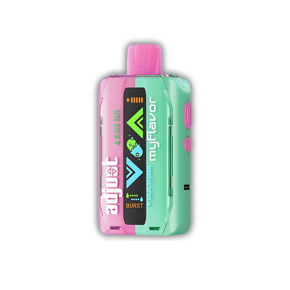 Black Razz Baja Diposable Vape - Adjust Myflavor 40k