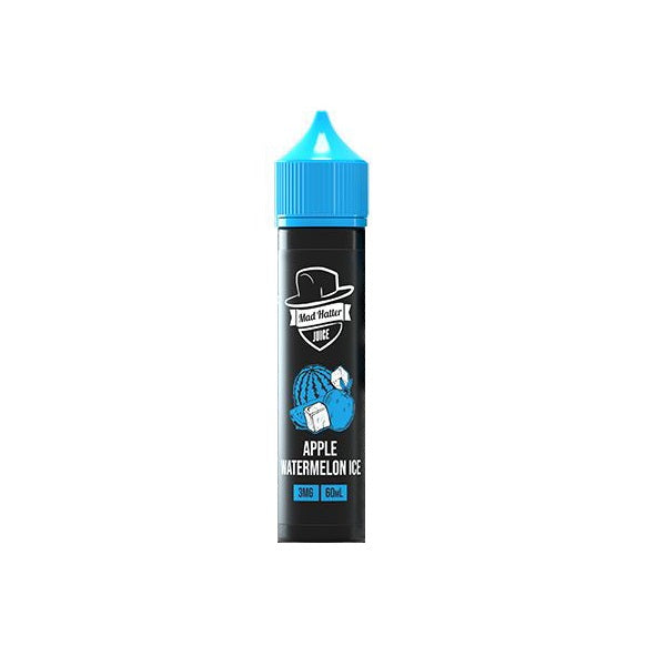 Apple Watermelon Ice by Mad Hatter 60mL - Black Coral
