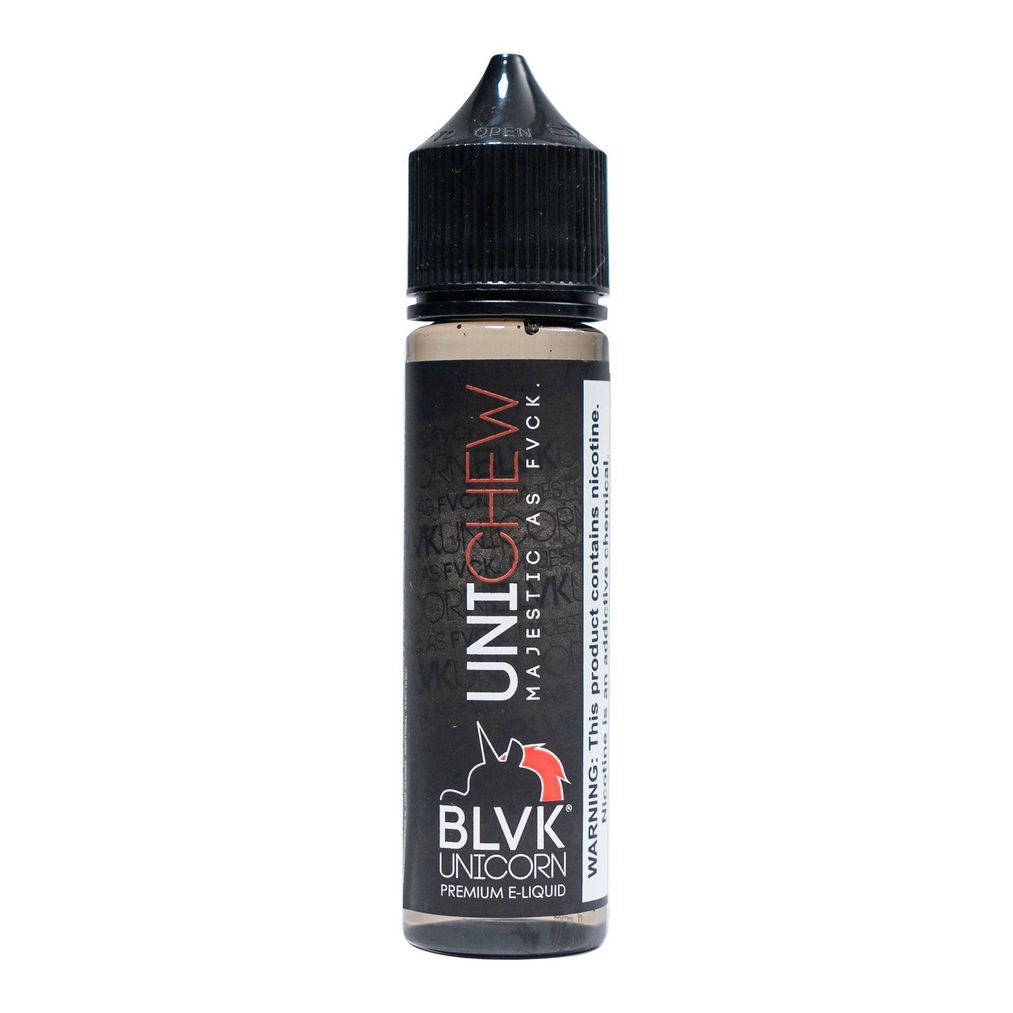 Strawberry Candy (UniCHEW) by BLVK Unicorn E-Juice 60ml - Black Coral