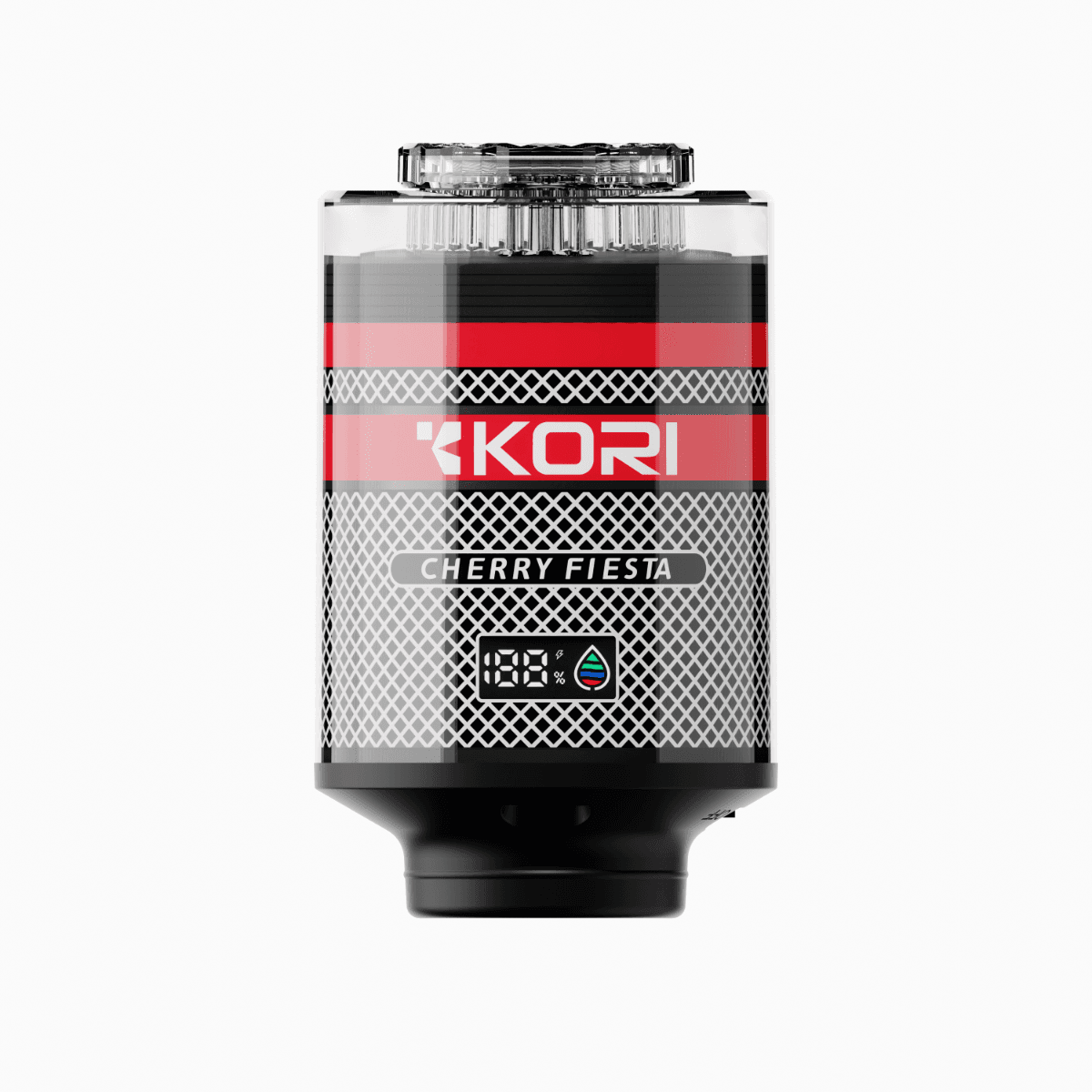 KORI E-Hookah Head 100K 2-in-1 Disposable E-Hookah - Black Coral
