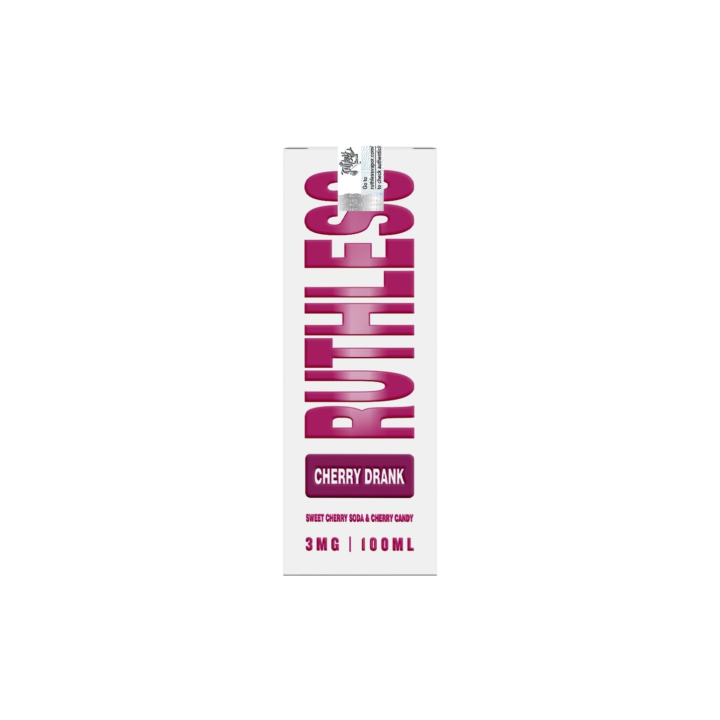 CHERRY DRANK Ruthless Vapor Vape Juice - 100ml - Black Coral