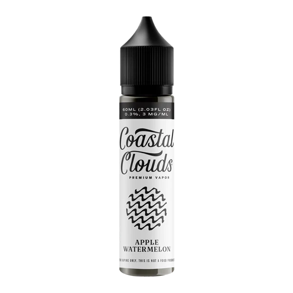 Apple Watermelon E-Liquid - Coastal Clouds 60ml