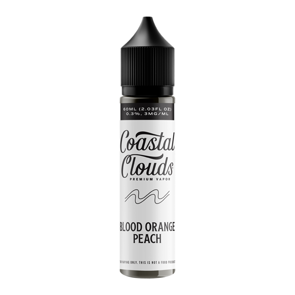 Blood Orange Peach E-Liquid - Coastal Clouds 60ml