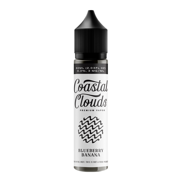 Blueberry Banana E-Liquid - Coastal Clouds 60ml