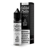 Iced Red White and Berry Coastal Clouds 60ml E-Liquid Packaging