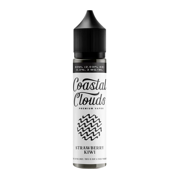 Strawberry Kiwi E-Liquid - Coastal Clouds 60ml