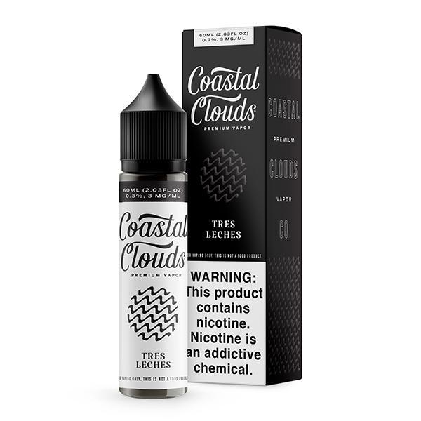 Tres Leches Coastal Clouds 60ml E-Liquid Packaging