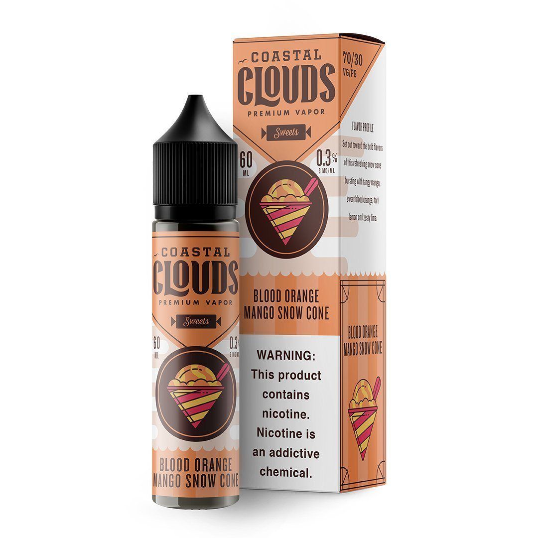 Blood Orange Mango by Coastal Clouds 60ml - Black Coral