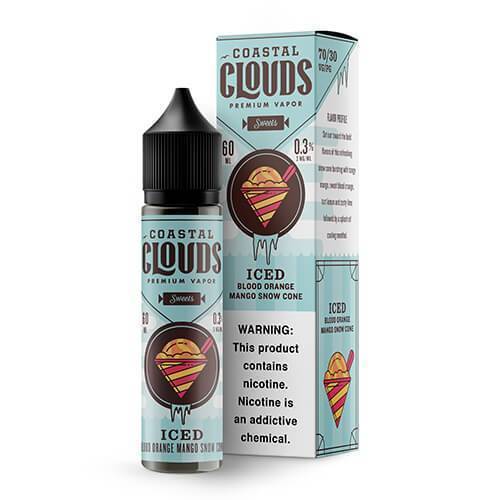 Iced Blood Orange Mango by Coastal Clouds 60ml - Black Coral