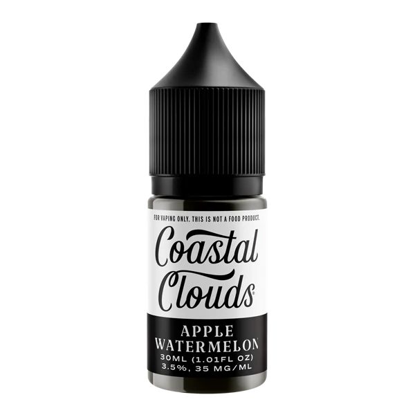 Apple Watermelon E-Liquid - Coastal Clouds Salt Nic 30ml