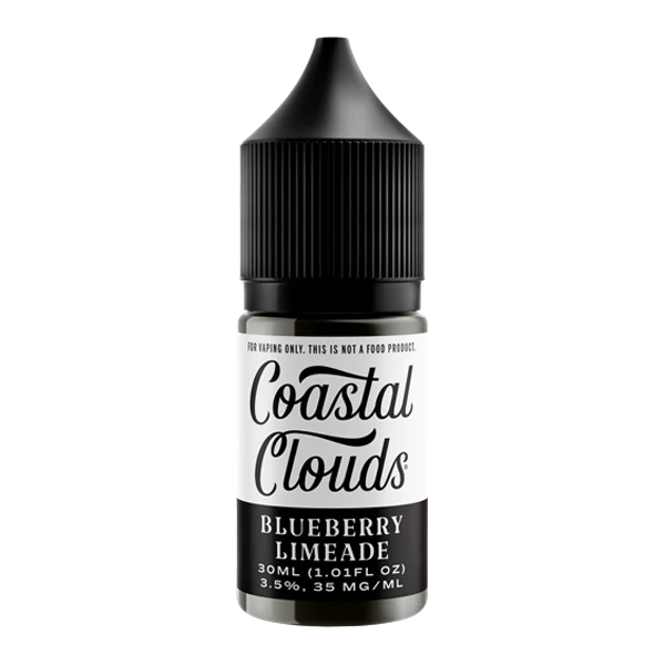 Blueberry Limeade E-Liquid - Coastal Clouds Salt Nic 30ml