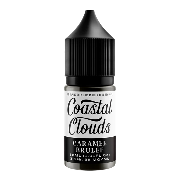 Caramel Brulee E-Liquid - Coastal Clouds Salt Nic 30ml
