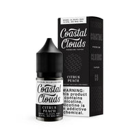 Citrus Peach Coastal Clouds Salt Nic 30ml E-Liquid Packaging